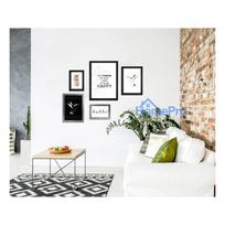 albumas 10x15 - Rėmelis STYLER GRAPHICS SILVER SET 2x10x15/2x15x21/1x21x30 Black-Silver| 15mm - 2 nuotrauka