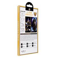 redmi note 13 privacy - OG 6D Premium Privacy Glass for Xiaomi Redmi Note 13 5G / Redmi Note 13 Pro 4G Juodas (Black) - 4 nuotrauka