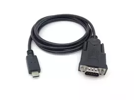 usb adapteris rs232 - Equip Adapteris USB-C -> Seriell RS232-DB9 St/St 1.50m sw - 6 nuotrauka
