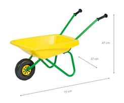 vaikiskas karutis - Rolly Toys Vaikiškas karutis 270873 Geltonas (Yellow) - 2 nuotrauka