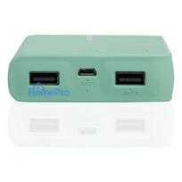 power bank 10000 mah - Realpower PB-10k, 10000mAh, žalias (green) - 3 nuotrauka