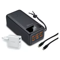 type c power bank - RealPower PB-56000 PD PRO, 56000mAh - 2 nuotrauka