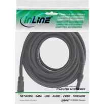 hdmi kabelis 10m - Kabelis InLine HDMI - HDMI 10m juoda (17510P) - 2 nuotrauka