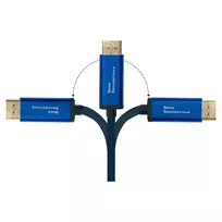 usb c jungtis - Good Connections Geros jungtys Geros jungtys Adapterkabel Smartflex USB-C / DisplayPort 4K UHD 60Hz 1m blau - 2 nuotrauka