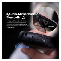 ip68 mobilieji telefonai - AGM M9 LTE Black (Juodas) - 2 nuotrauka