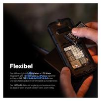 ip68 mobilieji telefonai - AGM M9 LTE Black (Juodas) - 6 nuotrauka