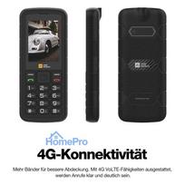 ip68 mobilieji telefonai - AGM M9 LTE Black (Juodas) - 7 nuotrauka