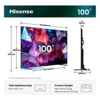 televizorius 4k 144hz - Hisense 100Q7S PRO - 15 nuotrauka