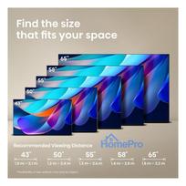 4k televizorius 60hz - Hisense 58A6S - 5 nuotrauka