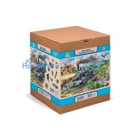 medinis traukinys - Wooden City Medinė dėlionė Traukinys, 200 det. - 3 nuotrauka