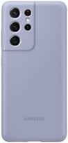 Samsung Silicone Back Case For Samsung Galaxy A52 Purple