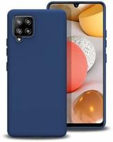 Mocco Liquid Soft Back Case For Samsung Galaxy A42 5G Blue