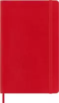 uzrasu knygute - Moleskine Užrašų knygelė Moleskine su languotais raštais su minkštų viršelių raudonos spalvos L 192 puslapiai - 2 nuotrauka