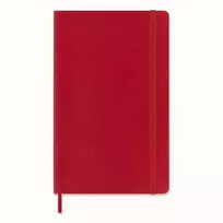 uzrasu knygute - Moleskine Užrašų knygelė Moleskine su virvele su minkštų viršelių raudonos spalvos L 192 puslapiai - 3 nuotrauka
