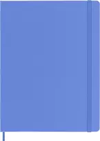 uzrasine - Moleskine Užrašų knygelė Moleskine kietu viršeliu glotnaus pobūdžio žydros spalvos XL - 2 nuotrauka