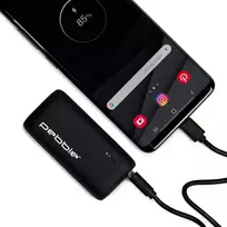 akumuliatorius 12v 5, - Veho Pebble PZ-5 5000mAh Juodas (Black) - 6 nuotrauka