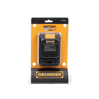 grunder ikroviklis - Akumuliatorius Grunder BA-1880B, 18 V, li-ion, 8000 mAh - 2 nuotrauka