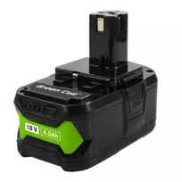 ryobi ikroviklis - Green Cell baterija, skirta Ryobi ONE+ 18V 4Ah RB18L40 - 2 nuotrauka