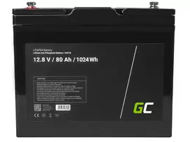 akumuliatorius 80ah - LiFePO4 Green Cell CAV12, 12V 12.8V 80Ah - 3 nuotrauka