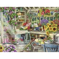 puzzle 2000 - Ravensburger dėlionė Gardeners Paradise 139965, 2000 vnt. - 2 nuotrauka