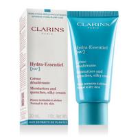 kremas veidui sausai odai - Clarins Hydra-Essentiel [HA²] Silky Cream drėkinantis kremas normaliai ir sausai veido odai - 30 ml. - 2 nuotrauka