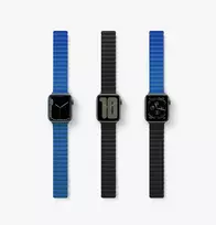 apple watch 9 45mm - Uniq Revix dirželis Apple Watch 1/2/3/4/5/6/7/8/SE/SE2/Ultra 42/44/45/49mm, alyvinė-balta (Lilac-White) - 2 nuotrauka