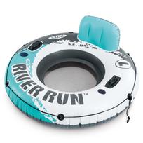 plaukimo ratas su - Pripučiamas ratas Intex Aqua River Run 56825, baltas/raudonas/pilkas, 135 cm - 4 nuotrauka