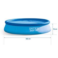 pripuciami baseinai - Baseinas Intex Easy Set 366x76 cm, su filtru - 2 nuotrauka