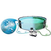 smelio filtras - Intex smėlio filtro pompa su filtro rutuliukais 5700 l/h 26644 - 3 nuotrauka