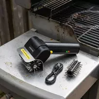 grill - Powerlink by Extralink CleanGrill 360 elektrinis grilio valymo šepetys USB-C - 2 nuotrauka