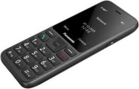 panasonic telefonas mobilusis - Panasonic KX-TU260EXB 4G Black (Juodas) - 4 nuotrauka