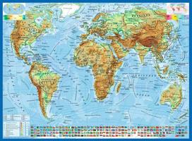 pasaulio zemelapis puzzle - Puzzle 300 World Map - RAVENSBURGER dėlionė - 2 nuotrauka