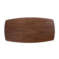 graikiniai riesutai - Kavos staliukas Home4you Haydie, riešuto, 120 cm x 60 cm x 45 cm - 2 nuotrauka