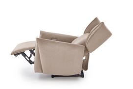 senukai foteliai - Fotelis reglaineris Halmar Gelato, smėlinis (Beige) - 11 nuotrauka