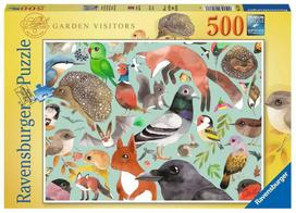 Ravensburger Garden Visitors, 36 x 49 cm, 500 det.