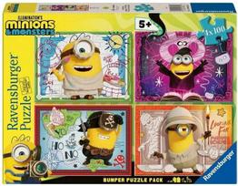 Ravensburger Minions & Monsters Oops, 4 x 100 det.