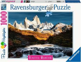 Ravensburger Beautiful Mountains Mount Fitz Roy Patagonia, 50 x 70 cm, 1000 det.