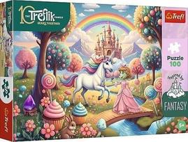 Trefl Unicorn in Candyland, 41 x 27 cm, 100 det.