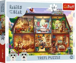 Trefl Furry Stories, 60 x 40 cm, 24 det.