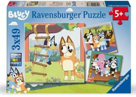 Ravensburger Bluey and friends, 3 x 49 det.