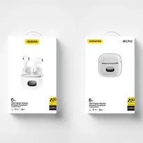 ausines led - Dudao U15Pro White (Baltos) - 2 nuotrauka