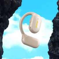 kaklo ausines bluetooth - Dudao U4A Bluetooth 5.3 IPX5 verslo ausinės Baltos (White) - 3 nuotrauka