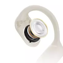 kaklo ausines bluetooth - Dudao U4A Bluetooth 5.3 IPX5 verslo ausinės Baltos (White) - 4 nuotrauka