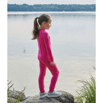 thermowave merino - Termo marškinėliai mergaitėms Thermowave Merino Xtreme Junior, rožiniai - 5 nuotrauka