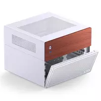 mini itx korpusas - Jonsbo N4 WHITE kompiuterio korpusas „Micro Tower“ Balta - 2 nuotrauka