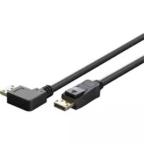 displayport 2.1 kabelis - Goobay DisplayPort 2.1 kabelis 2 m Juodas (Black) - 4 nuotrauka