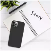 fiksuoto telefonas - Fixed "Story Back Cover Xiaomi Redmi Note 14 Pro+ 5G" Black - 2 nuotrauka