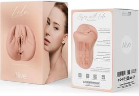 vagina - Masturbatorius Alive Lola Super Realistic Vagina & Ass Kūno spalva (Skin) - 3 nuotrauka