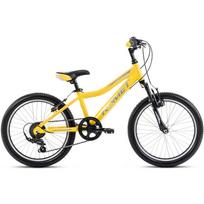 romet rambler - Vaikiškas dviratis Romet Rambler 20 KID 2 Geltona ir pilka - 2 nuotrauka