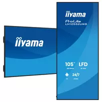 monitorius 5k ips - Iiyama ProLite LH10552UWS-B1AG 104.6", 5K UltraWide, IPS, 60Hz - 9 nuotrauka